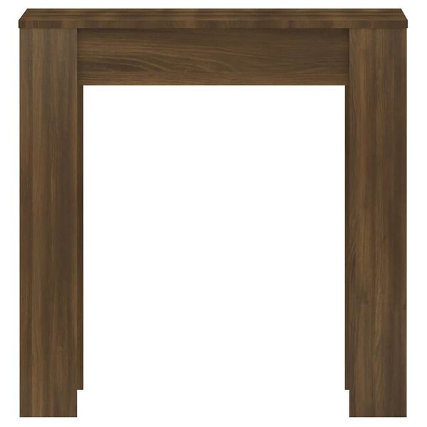 vidaXL Esstisch Braun Eichen-Optik 140x74,5x76 cm Holzwerkstoff