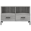 vidaXL TV-Schrank Grau Sonoma 80x36x50 cm Holzwerkstoff