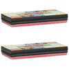 vidaXL Wandregale Mehrfarbig 40 x 20 x 6 cm Massivholz Mango
