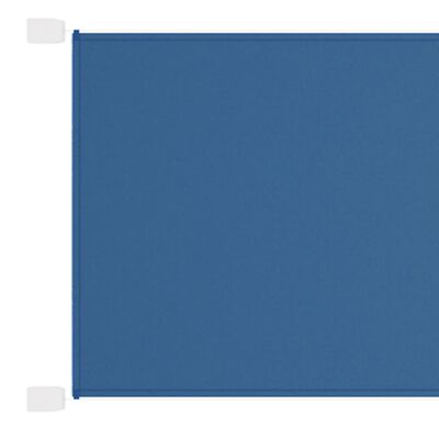 vidaXL Senkrechtmarkise Blau 100x1200 cm Oxford-Gewebe