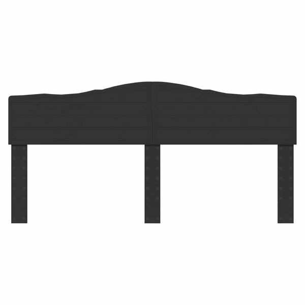 vidaXL Kopfteil Schwarz Eichen-Optik 200 cm Holzwerkstoff