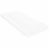 vidaXL Tag-Bett mit Matratze Wachsbraun und Wei&szlig; 90 x 200 cm