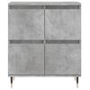 vidaXL Sideboards 3 Stk. Betongrau Holzwerkstoff