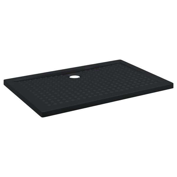 vidaXL Duschwanne Anti-Rutsch Wei&szlig; 80x120x4 cm ABS