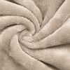 vidaXL Decken-Hoodie Beige M Fleece und Flanell