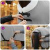 vidaXL Pferdedecke Dunkelgr&uuml;n 105 cm Polarfleece