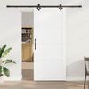 vidaXL Schiebet&uuml;r ORKDAL Wei&szlig; 93 x 211 cm Massives Kiefernholz