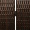 vidaXL Raumteiler Braun 146 x 180 cm Poly-Rattan