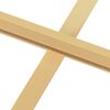 vidaXL Innent&uuml;r Schlank Golden 76x201,5 cm Hartglas und Aluminium