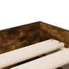 vidaXL Bettgestell mit Schubladen R&auml;uchereiche 90x200cm Holzwerkstoff