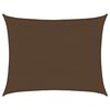 vidaXL Sonnensegel 160 g/m&sup2; Braun 6x7 m HDPE