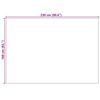 vidaXL Bereichsteppiche HUARTE Anthrazit 230 x 160 cm Polyester