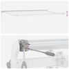 vidaXL Markise Automatisch mit LED Braun 600x300 cm