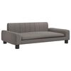 vidaXL Hundebett Taupe 90x53x30 cm Stoff