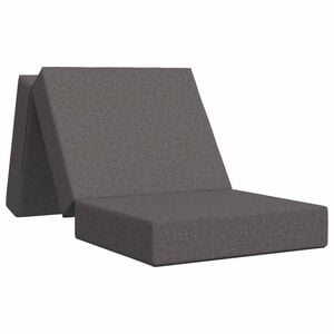 vidaXL Klappsofa Bett 75 x 63 x 45 cm Hellgrau