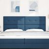 vidaXL Kopfteil mit Kopfteil Blau 200 cm Kunstleder