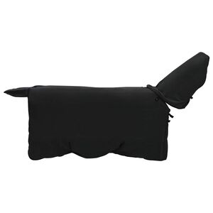 vidaXL Pferdedecke Schwarz 75 cm Polyester-Fleece