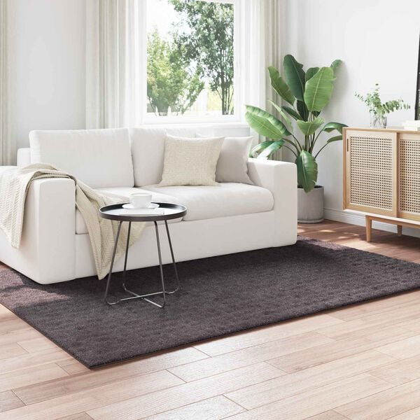 vidaXL Bereichsteppiche HUARTE Anthrazit 230 x 160 cm Polyester