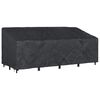 vidaXL Abdeckung f&uuml;r Gartenbank 220 x 100 x 89 cm 600D Oxford Stoff