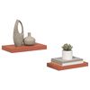 vidaXL Wandregal Wandmontiert 2 pcs Rot 40 x 23,5 x 4 cm Holzwerkstoff