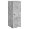 vidaXL Wandschrank 33 x 34,5 x 90 cm Holzwerkstoff Betongrau