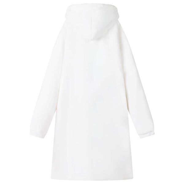 vidaXL Decken-Hoodie Wei&szlig; M Fleece und Flanell
