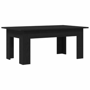 vidaXL | Kaffeetisch | Schwarz Eichen-Optik 100 x 60 x 42 cm Holzwerkstoff