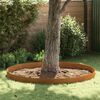 vidaXL Raseneinfassung Rostig 450 x 0,05 x 15 cm Wetterfeststahl