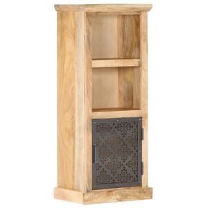 vidaXL Highboard mit T&uuml;r 45x32x110 cm Mango Massivholz