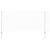 vidaXL Zaun mit Pfosten Silber 1 x 10 m Stahl