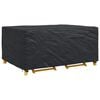 vidaXL M&ouml;belbezug Uni Schwarz 240 x 160 x 100 cm 600D
