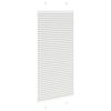 vidaXL Plissee Hellgrau 60x100 cm Stoffbreite 59,4 cm Polyester