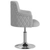 vidaXL Barhocker Hellgrau Stoff