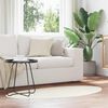 vidaXL Bereichsteppiche HUARTE Creme 160 x 230 cm Polyester
