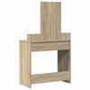 vidaXL Schminktisch Sonoma-Eiche 79 x 41 x 140 cm Holzwerkstoff
