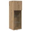 vidaXL TV-Wandger&auml;te Wandmontiert 4 pcs Artisan-Eiche Holzwerkstoff