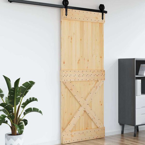 vidaXL T&uuml;r NARVIK 95x210 cm Massivholz Kiefer