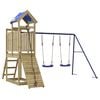 vidaXL Spielturm Impr&auml;gniertes Kiefernholz