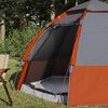 vidaXL Sofort Zelt Grau und Orange 280 x 280 x 160 cm Stahl