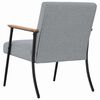 vidaXL Sessel Hellgrau 59 x 75 x 78 cm Stoff