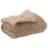 vidaXL Sommerdecke 200 x 200 cm Sommer Taupe Atmungsaktiv