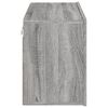 vidaXL TV-Wandschrank Grau Sonoma 80x30x41 cm