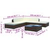 vidaXL 6-tlg. Garten-Lounge-Set mit Auflagen Poly Rattan Braun