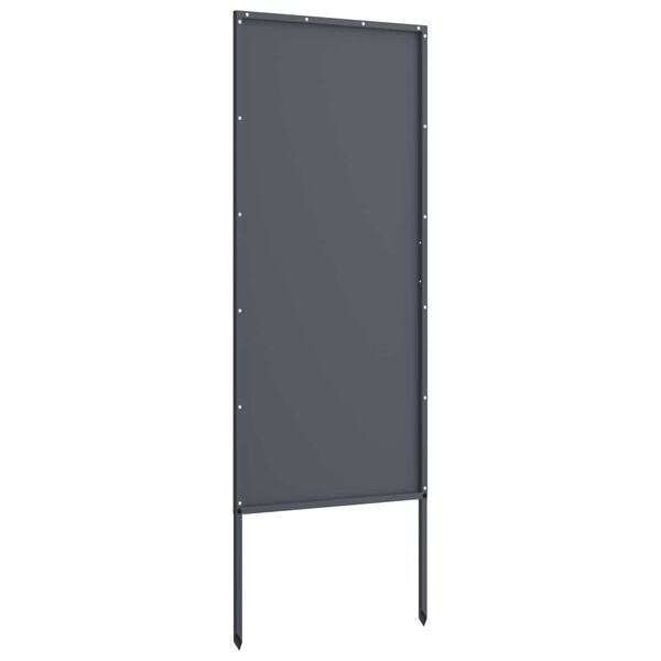 vidaXL Garten Sichtschutz-Leinwand Anthrazit 50 x 140 cm