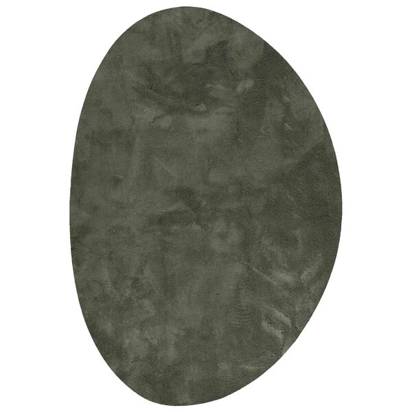 vidaXL Bereichsteppiche HUARTE Waldgr&uuml;n 140 x 200 cm Polyester