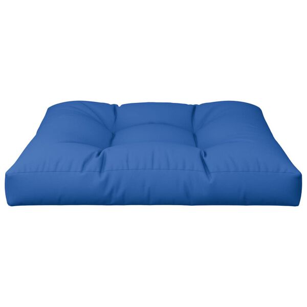 vidaXL Palettenkissen K&ouml;nigsblau 70x70x12 cm Stoff