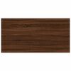 vidaXL Wandregale 4 Stk. Braun Eichen-Optik 60x30x1,5 cm Holzwerkstoff