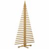 vidaXL Holz Weihnachtsbaum mit St&auml;nder Braun 180 cm Massivholz Kiefer