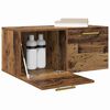 vidaXL Wandschrank Altholz 80 x 36.5 x 35 cm Holzwerkstoff