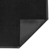 vidaXL Fu&szlig;matte Schwarz 115x400 cm